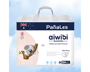 Paquete Pañal para Bebés Premium Día M