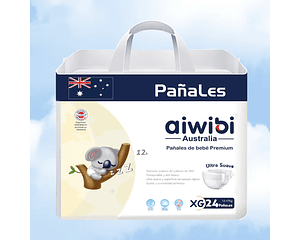 Paquete Pañal para Bebés Premium Día XG