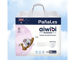 Paquete Pañal para Bebés Premium Día XXG