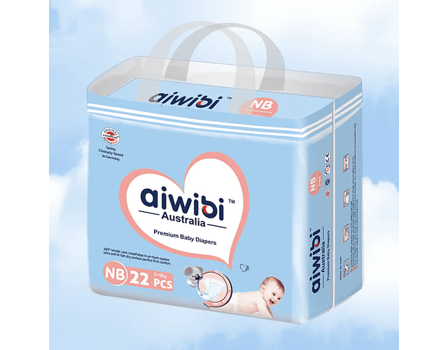 Paquete Pañal para Bebés Premium Día RN