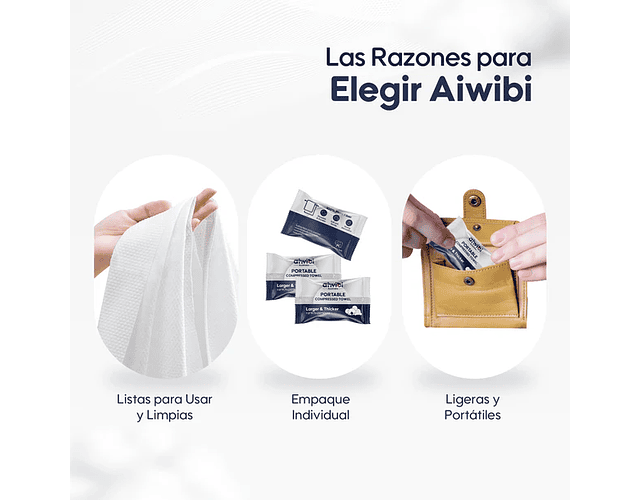 Toalla Comprimida Portátil