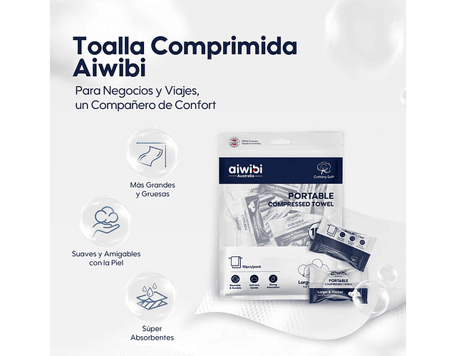 Toalla Comprimida Portátil
