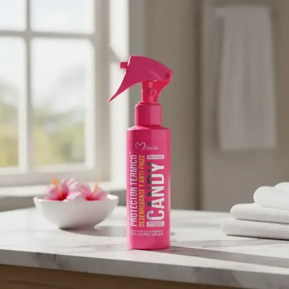 Protector Térmico Misucka Candy Anti Frizz Filtro Sola180 Ml 2