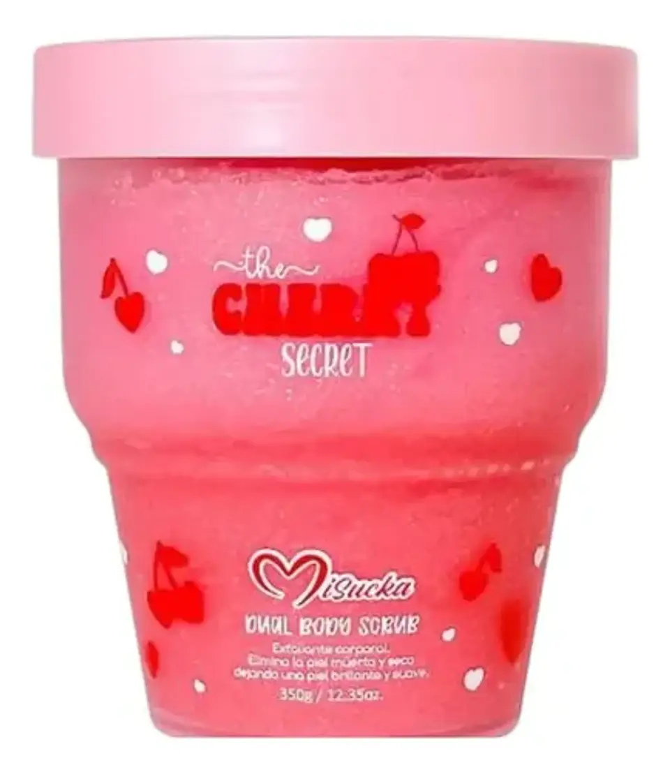 Exfoliante Corporal Aroma Destellos Misucka The Cherry 350g Cherry 3