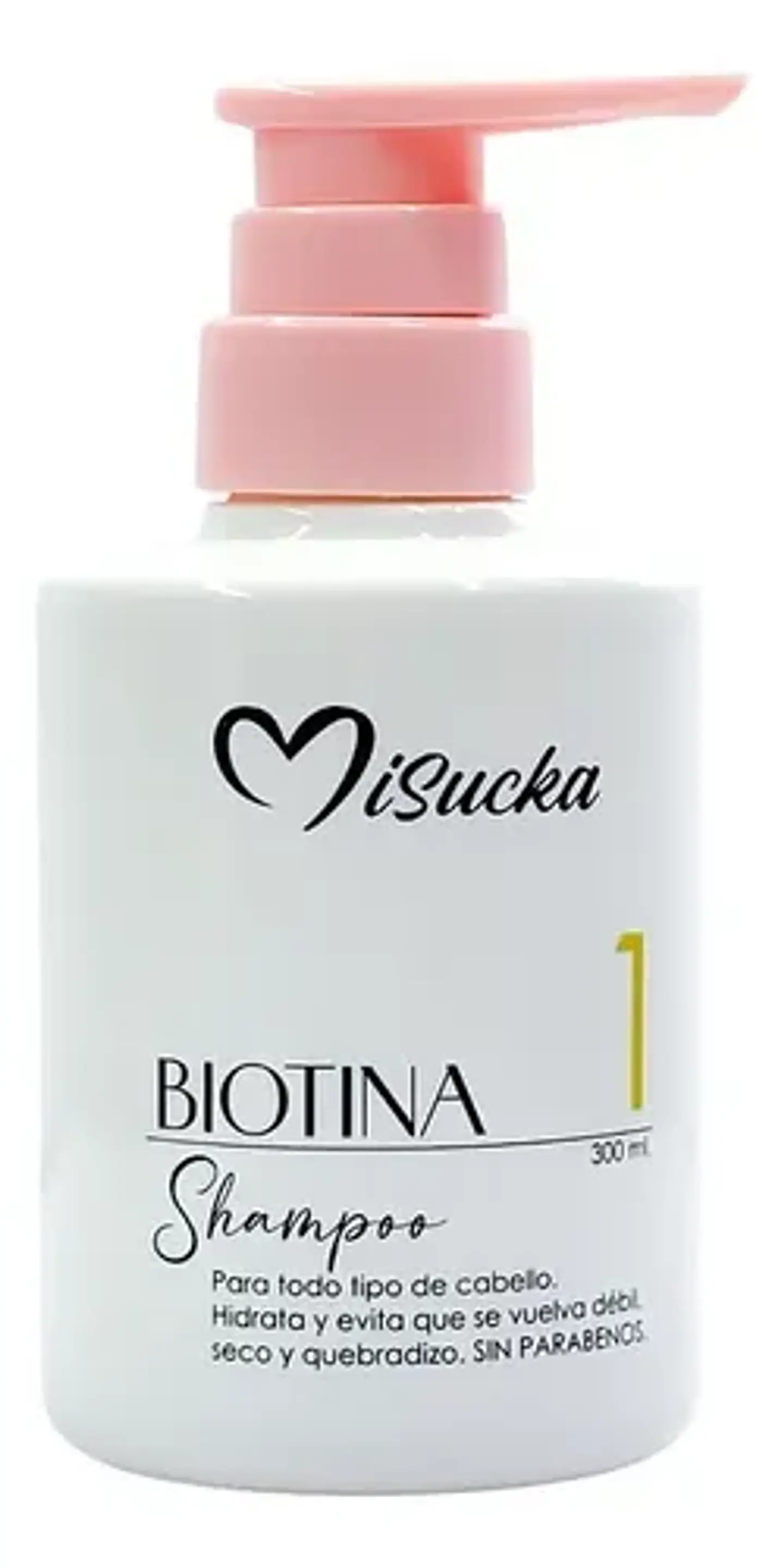 Shampoo Biotina Hidratante Fortalecedor Misucka 300ml 1