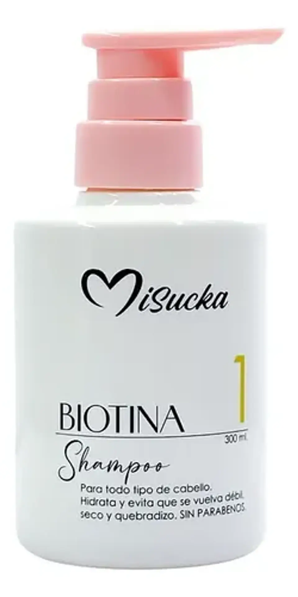 Shampoo Biotina Hidratante Fortalecedor Misucka 300ml 1