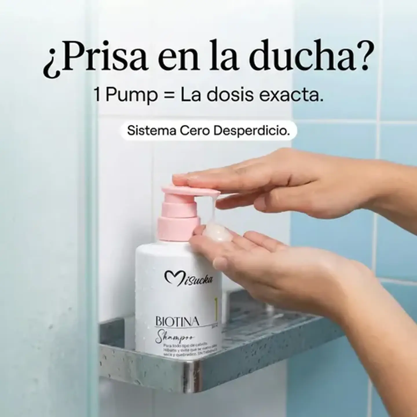 Shampoo Biotina Hidratante Fortalecedor Misucka 300ml 8