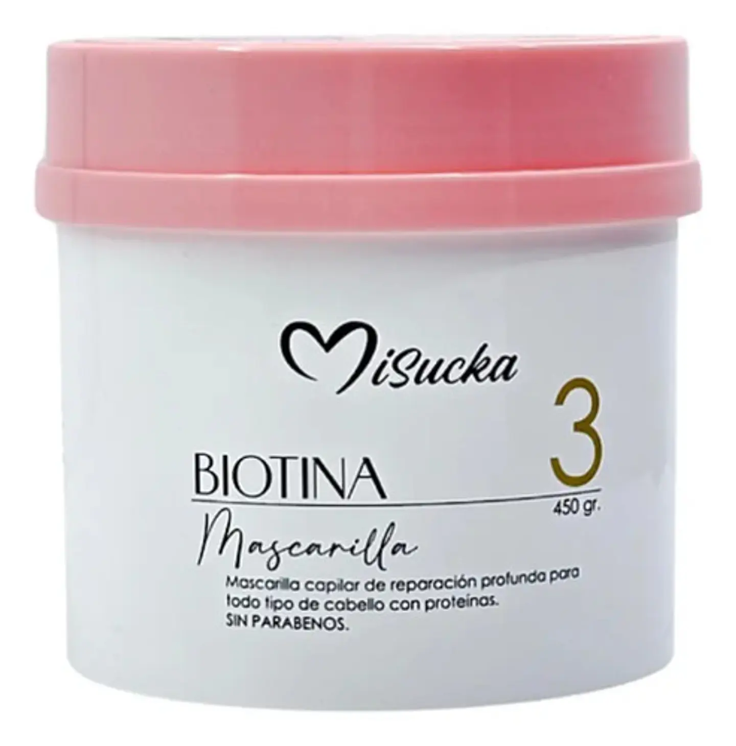 Mascarilla Reparación Capilar Biotina 3 Misucka® 450grs 2