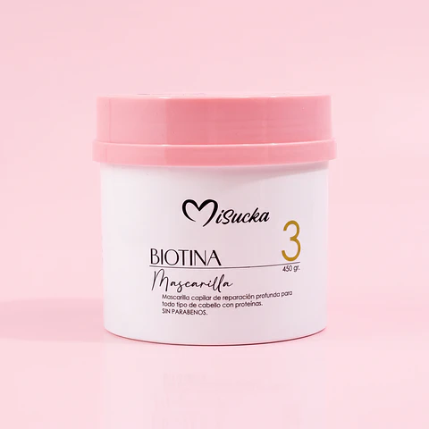 Mascarilla Reparación Capilar Biotina Misucka 450 g