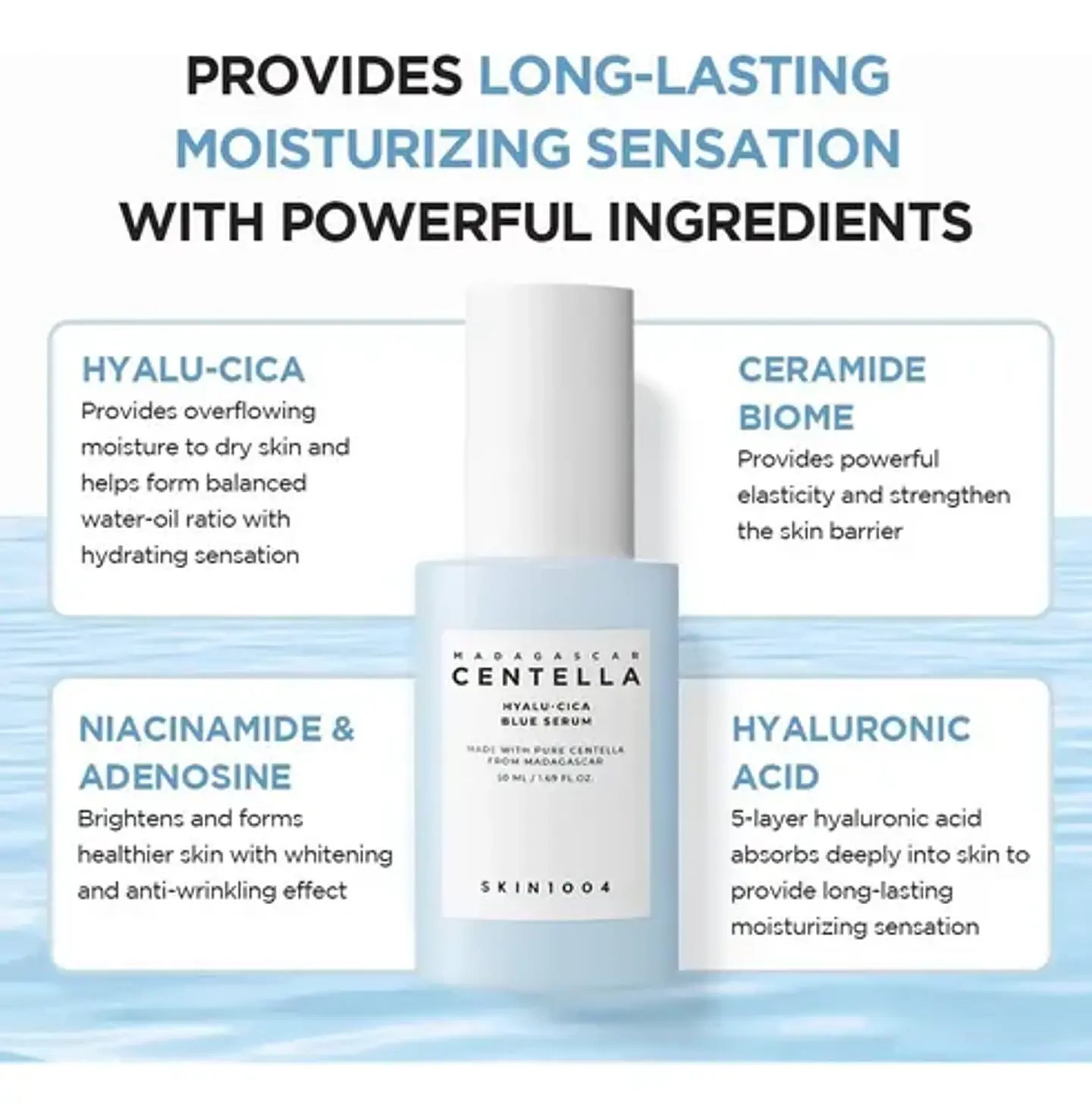 SKIN1004 Madagascar Centella Hyalu-Cica Blue Serum 7