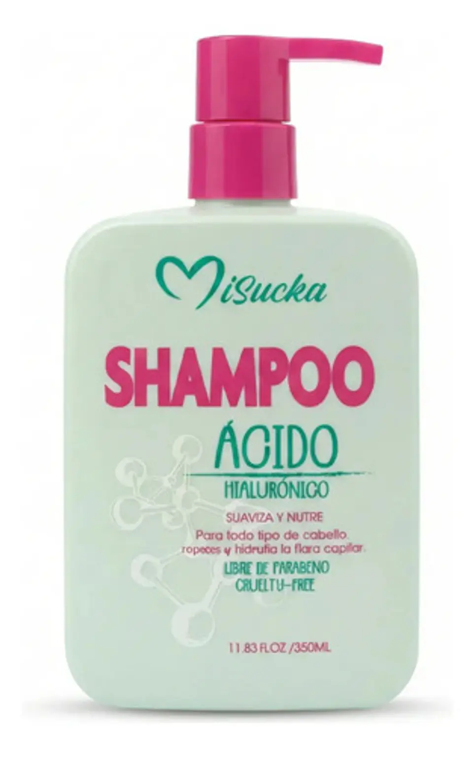 Shampoo Acido Hialuronico Reparador Fibra Capilar Misucka 1