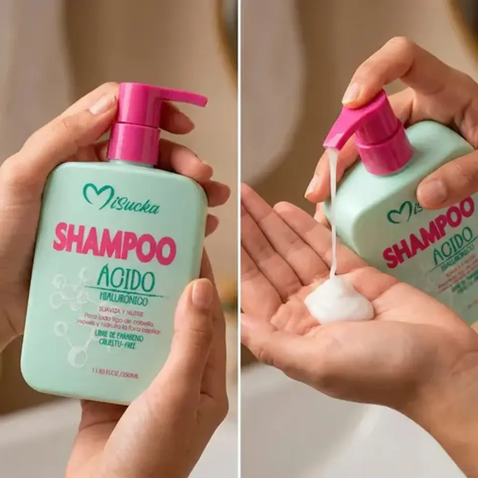 Shampoo Acido Hialuronico Reparador Fibra Capilar Misucka 5
