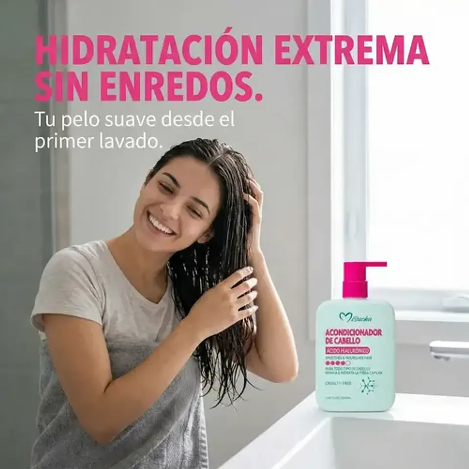 Acondicionador Cabello Misucka Acido Hialuronico 350ml 3