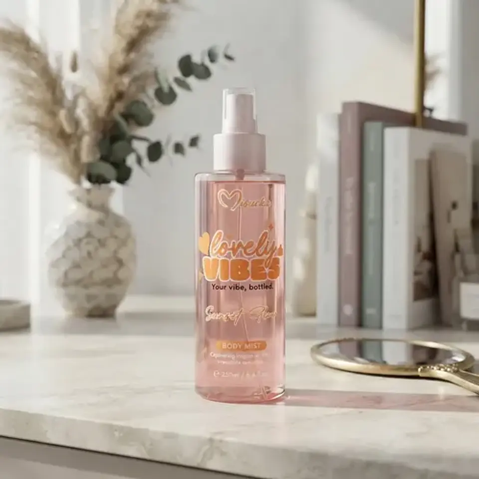 Misuka Sunset Glow Lovely Vibes Body Splash 250ml 3