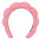 Cintillo Spa de Toalla Rosa para Skincare y Maquillaje - Miniatura 2