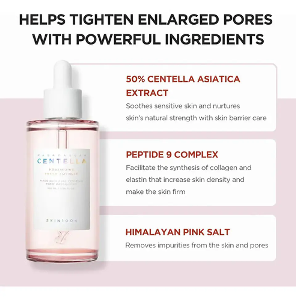 Skin1004 Centella Poremizing Ampoule 30 Ml - Serum Facial Momento De Aplicación Día/noche Tipo De Piel Mixta 7