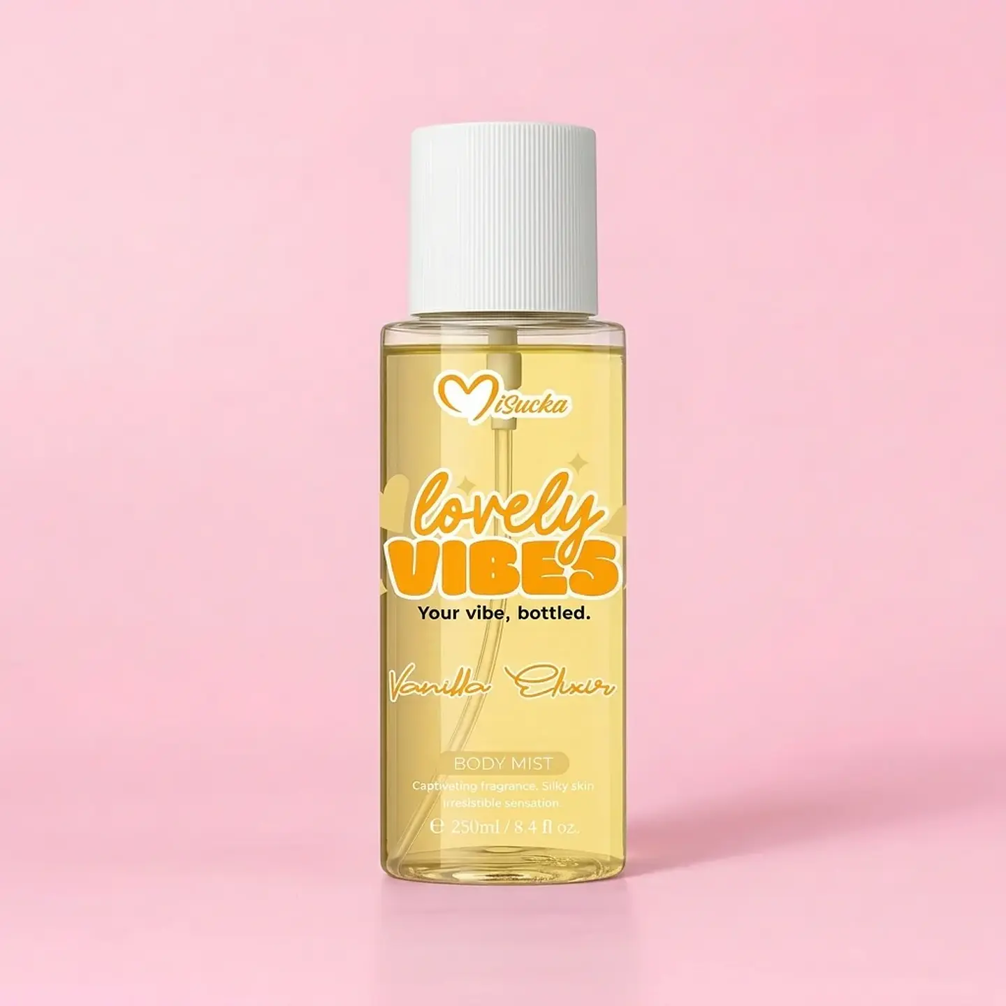 Body Mist Lovely Vibes Vanilla Elixir Misucka 250 ml 1