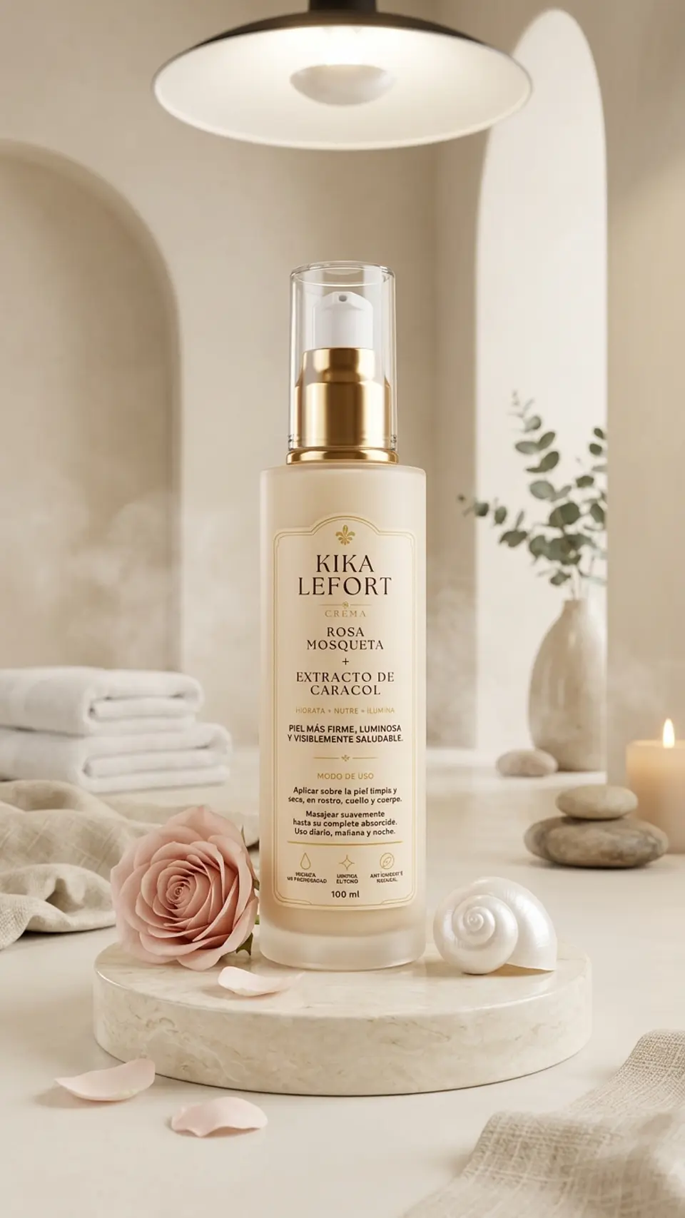 Crema Reparadora & Nutritiva – Baba de Caracol + Rosa Mosqueta 1