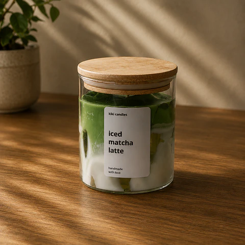 iced matcha latte