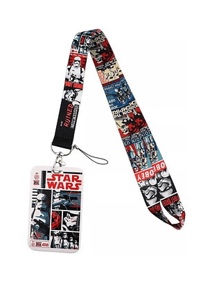 Portacredencial + Lanyard Star Wars Película