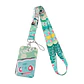 Portacredencial + Lanyard Pokemon Personaje Bulbasaur Anime - Miniatura 1