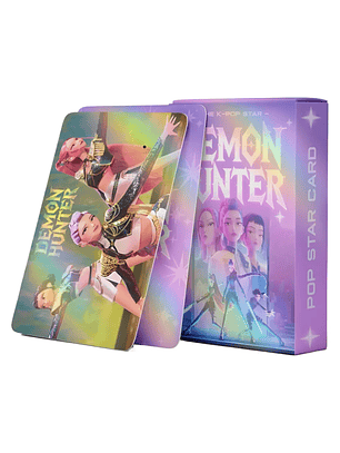 Set 55 Photocards / Lomo Card Huntrix Kpop Demon Hunters