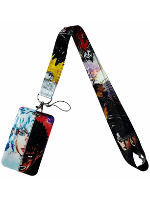 Portacredencial + Lanyard Berserk Anime
