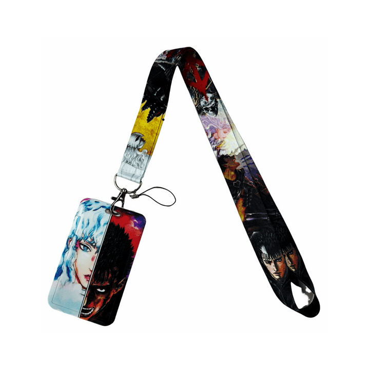 Portacredencial + Lanyard Berserk Anime 1
