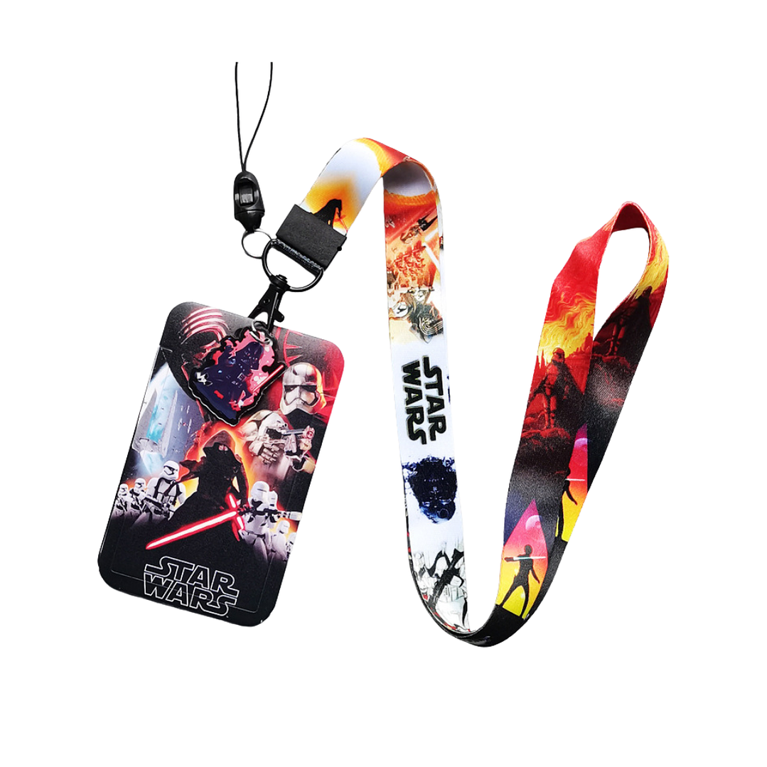 Portacredencial + Lanyard Star Wars Película 4