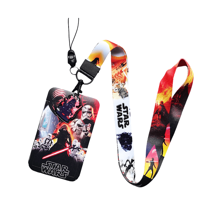 Portacredencial + Lanyard Star Wars Película 4