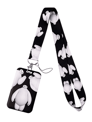 Portacredencial + Lanyard Película Big Hero 6 Personaje Baymax