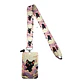 Portacredencial + Lanyard Gatitos Color Rosado Animales Kawaii - Miniatura 1