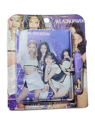 Mini Libreta + Lápiz Diseño Blackpink Kpop