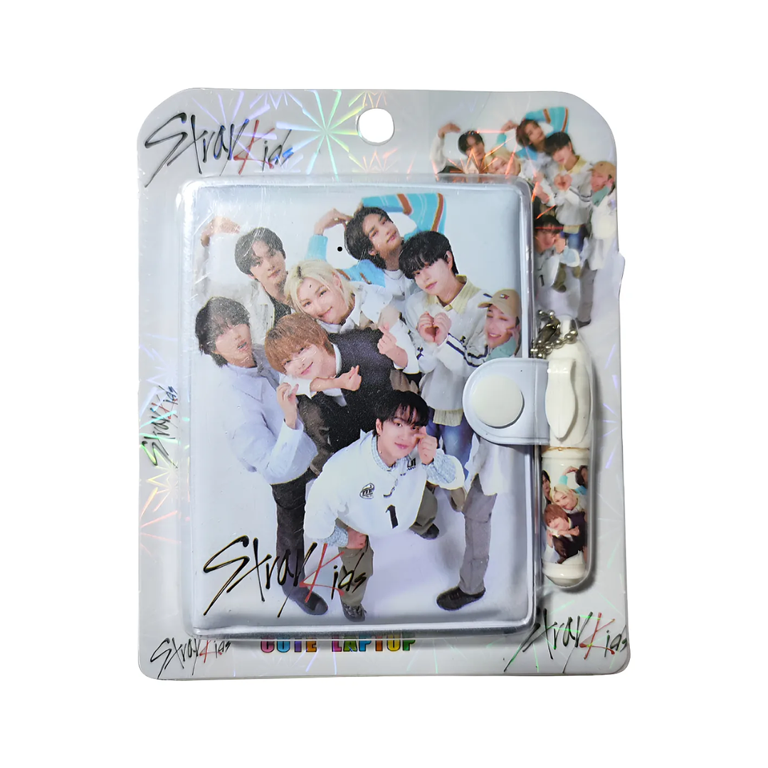 Mini Libreta + Lápiz Diseño Stray Kids Kpop 2