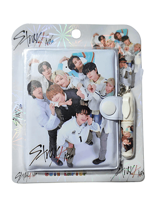 Mini Libreta + Lápiz Diseño Stray Kids Kpop