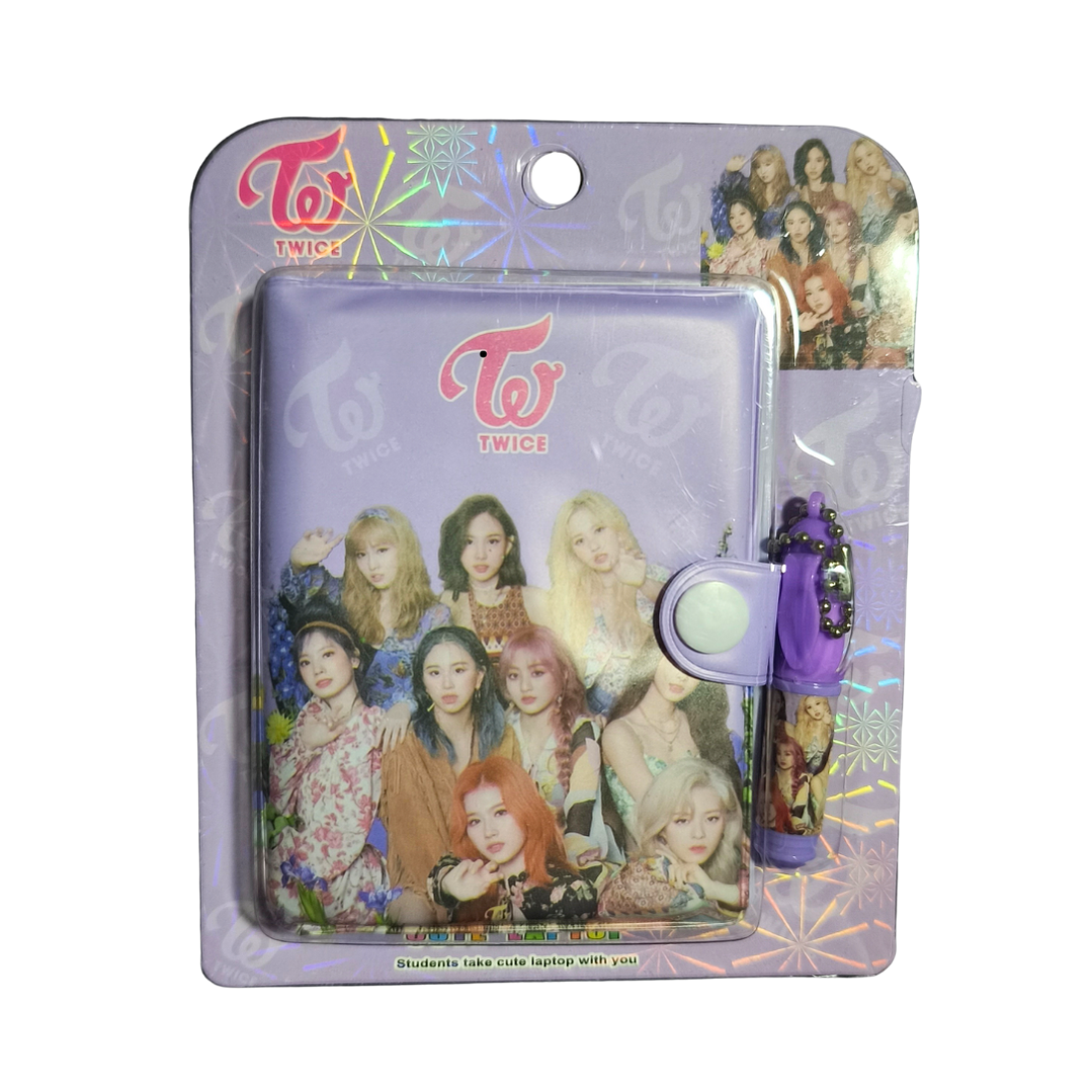 Mini Libreta + Lápiz Diseño Twice Kpop 1
