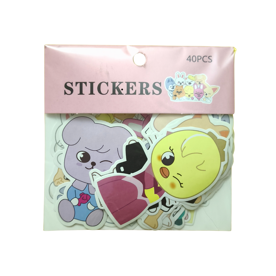 Set 40 Stickers Stray Kids SKZOO Kpop Boygroup 2