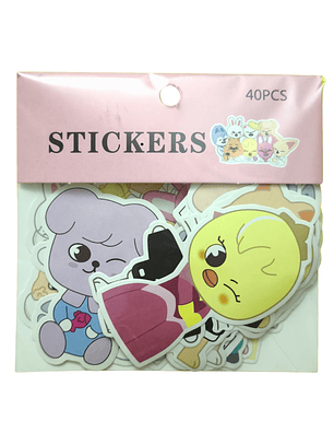Set 40 Stickers Stray Kids SKZOO Kpop Boygroup