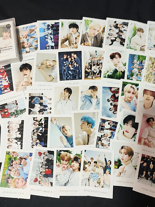 Set 40 Photocards Simples Lomo Card Diseño Stray Kids Kpop
