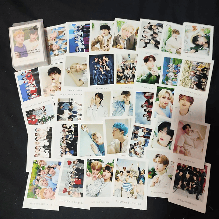 Set 40 Photocards Simples Lomo Card Diseño Stray Kids Kpop 2