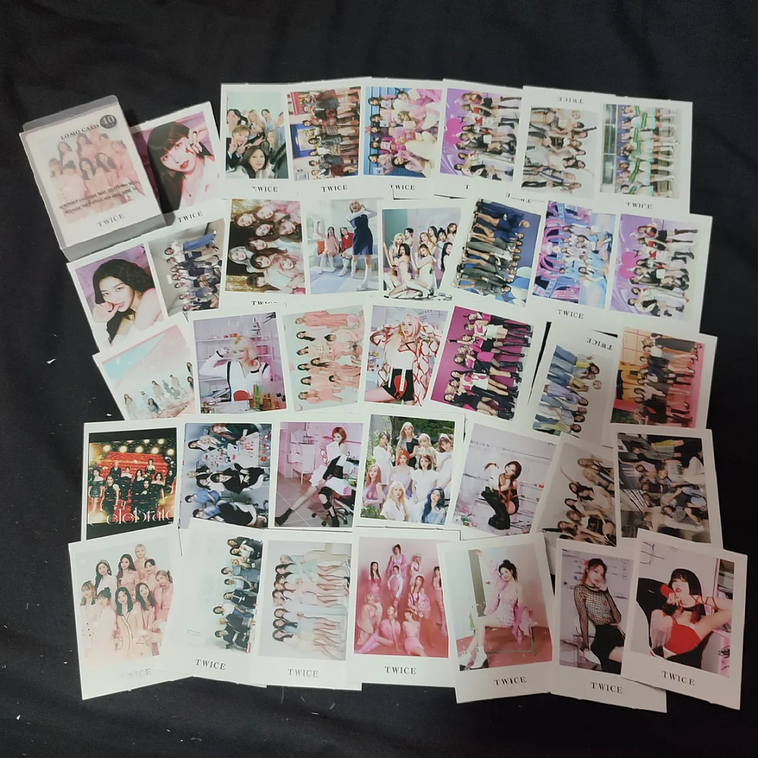Set 40 Photocards Simples Lomo Card Diseño Twice Kpop 2