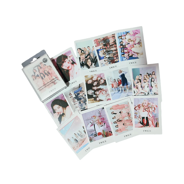 Set 40 Photocards Simples Lomo Card Diseño Twice Kpop 1