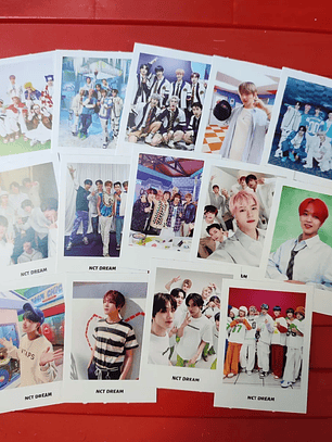 Set 40 Photocards Simples Lomo Card Diseño NCT Dream Kpop