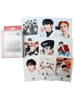 Set 40 Photocards Simples Lomo Card Diseño The Boyz Kpop