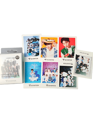 Set 40 Photocards Simples Lomo Card Diseño Seventeen Kpop