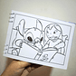 Libro Para Colorear Diseño Stitch Tapa Dura 48 Ilustraciones - Miniatura 4