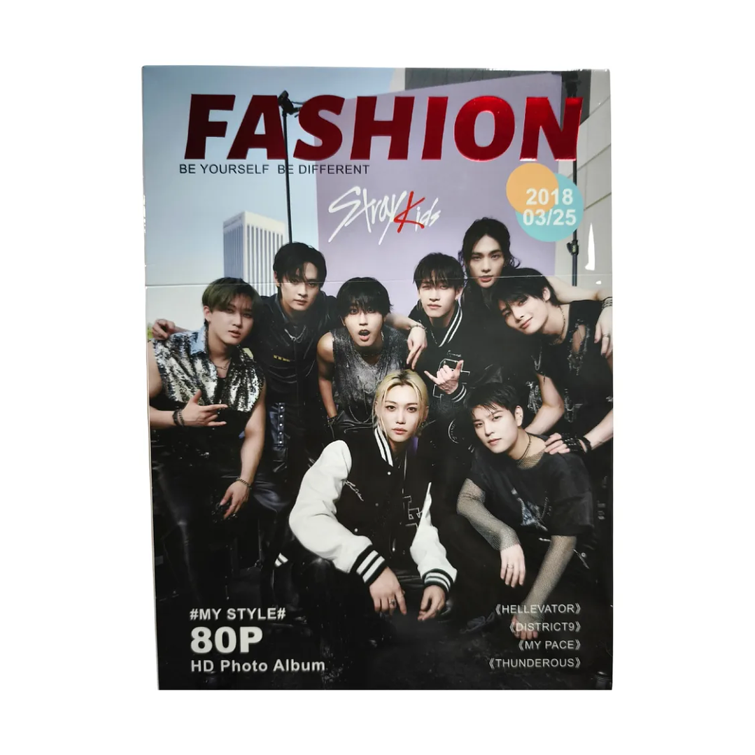 Revista Photobook Stray Kids Skz Kpop Boygroup (80 Páginas) 3