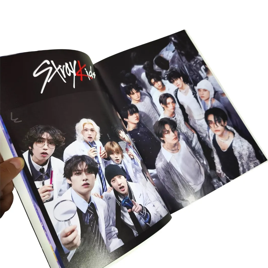 Revista Photobook Stray Kids Skz Kpop Boygroup (80 Páginas) 6