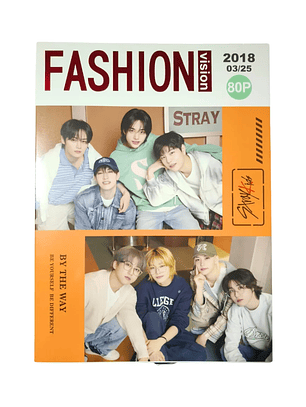 Revista Photobook Stray Kids Skz Kpop Boygroup (80 Páginas)