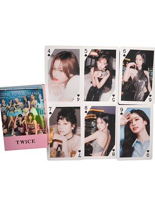 Set de Cartas Poker Naipe Juego Mesa Diseño Twice Kpop
